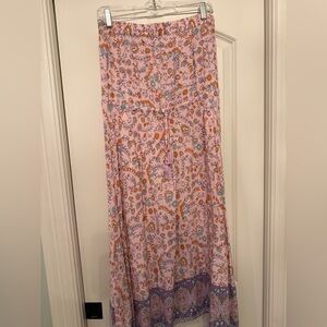 Floral Pink Maxi Dress